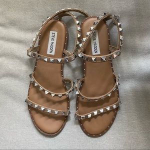 COPY - Steve Madden travel tan flat sandals